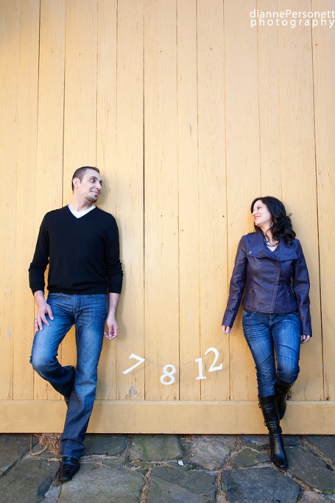 Old Salem engagement photos