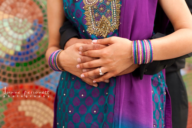 uptown charlotte engagement session