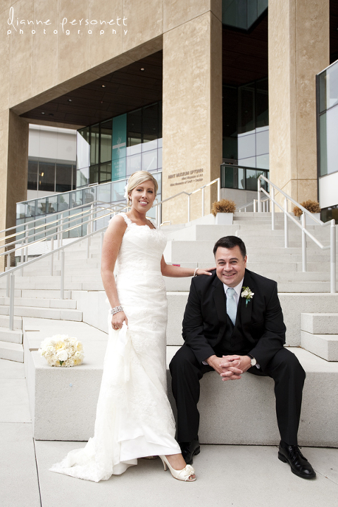 Uptown Charlotte wedding photos