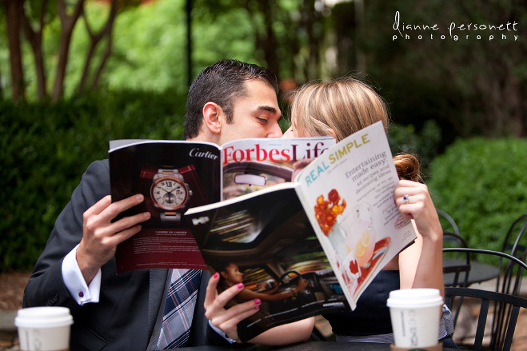 Uptown Charlotte engagement session