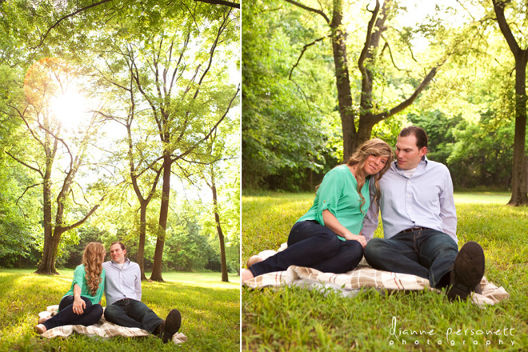 Charlotte engagement session