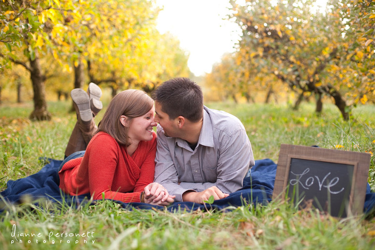 Carrigan Farms engagement photos