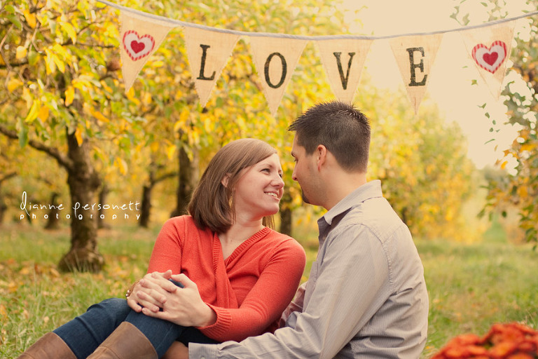 Carrigan Farms engagement photos