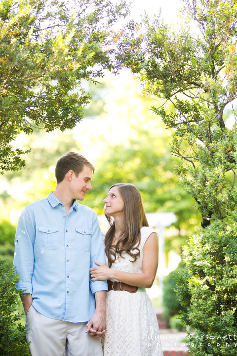 engagement photos at the vanlandingham estate charlotte nc