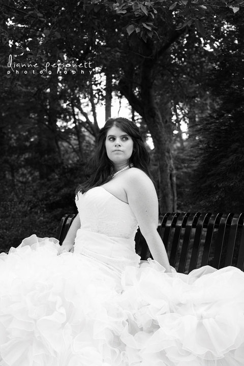 Glencairn gardens Rock Hill bridal photos