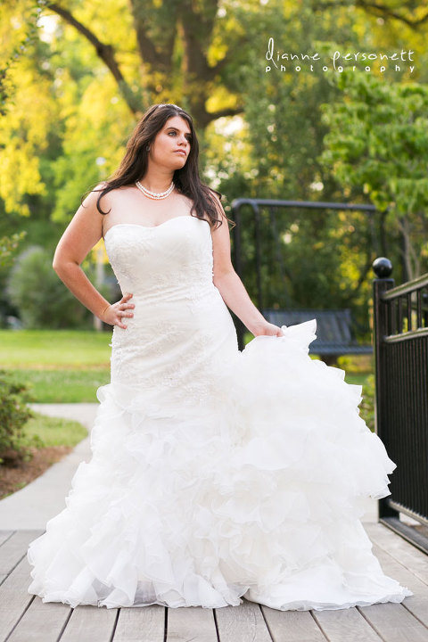 Glencairn gardens Rock Hill bridal photos