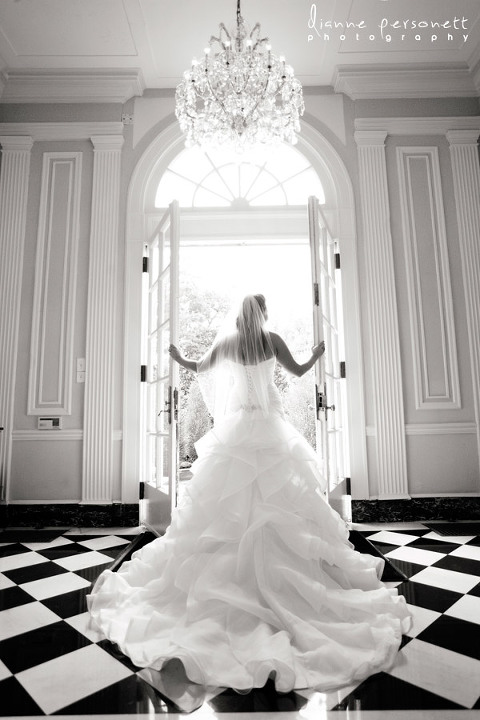 bridal photos at The Duke Mansion