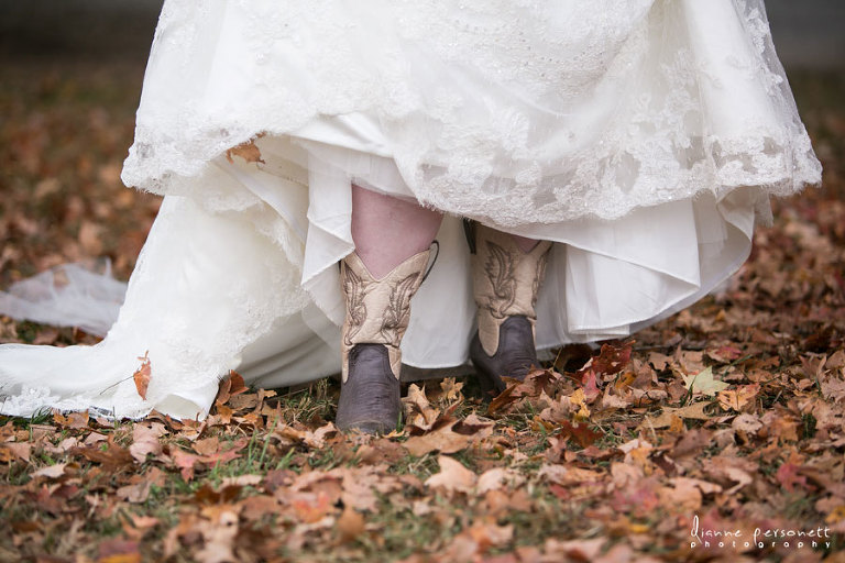 dairy barn bridal photos