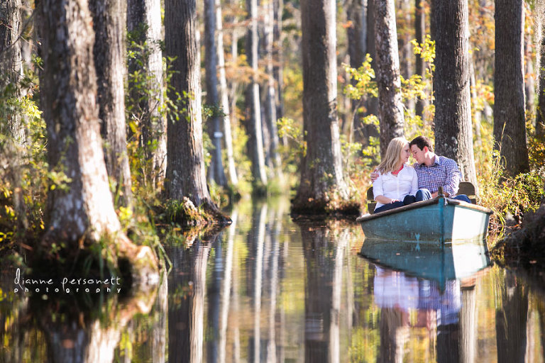 cypress gardens SC engagement photos