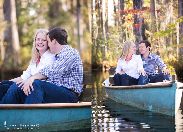 cypress gardens SC engagement photos