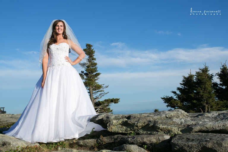 grandfather mountain bridal photos