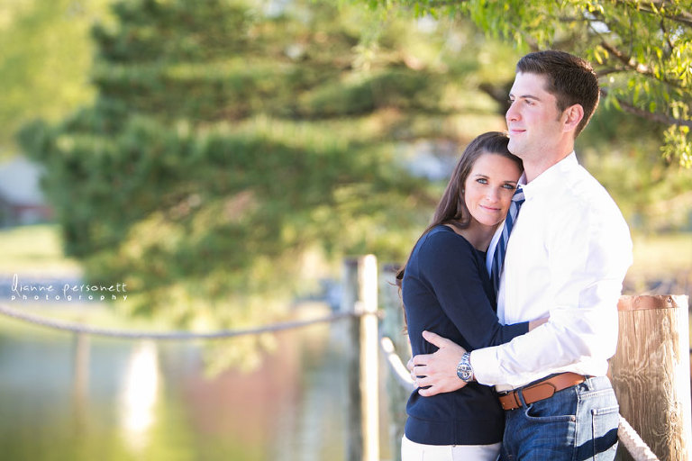 lake norman engagement photos