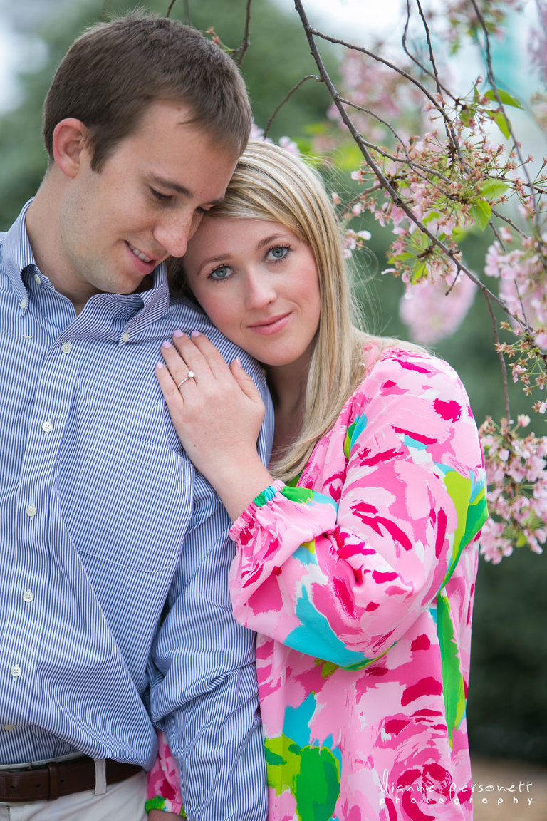 uptown charlotte engagement session