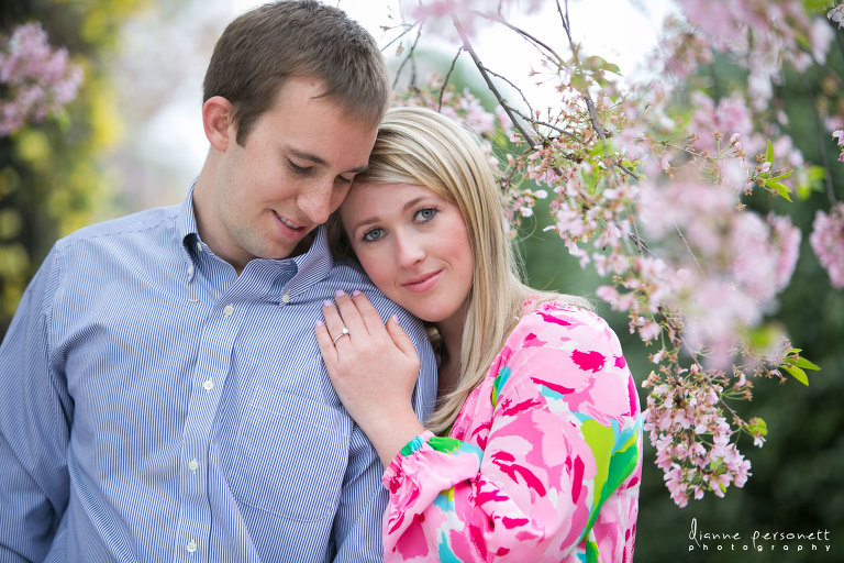 charlotte uptown engagement photos