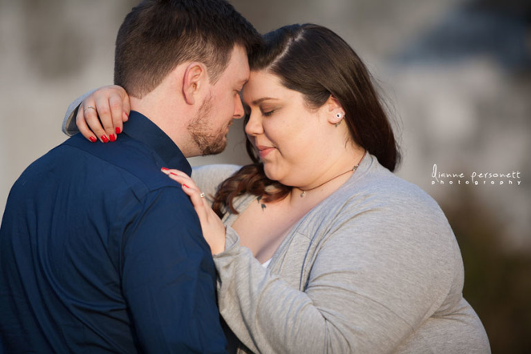 greensboro downtown engagement photos