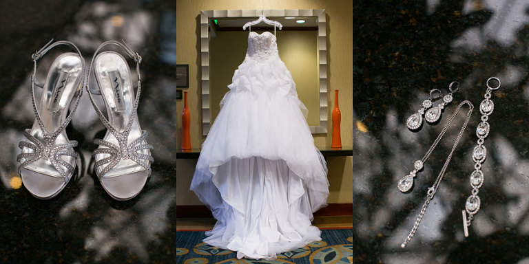 omni hotel charlotte wedding reception photos