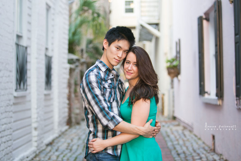 charleston engagement photos