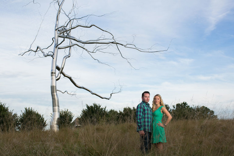 north carolina museum of art engagement photos