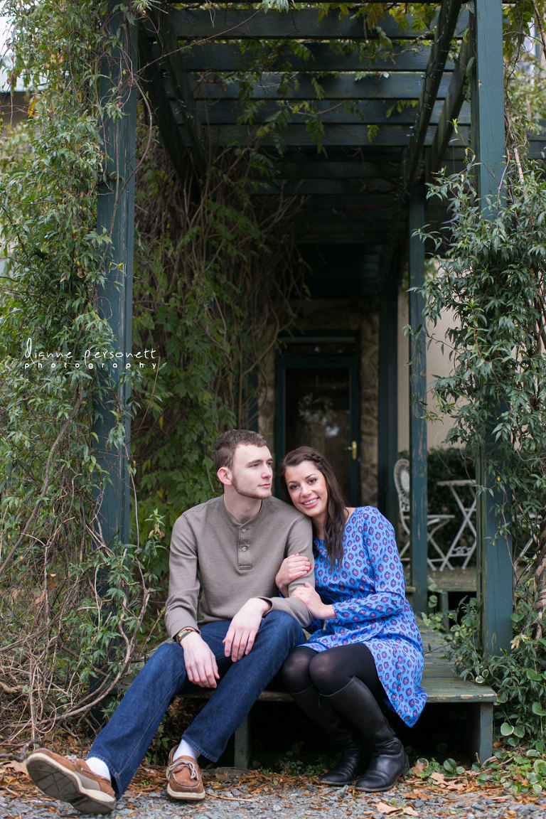 morning glory farms engagement photos