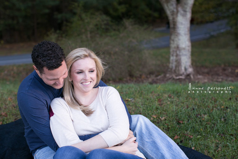 jetton park engagement photos