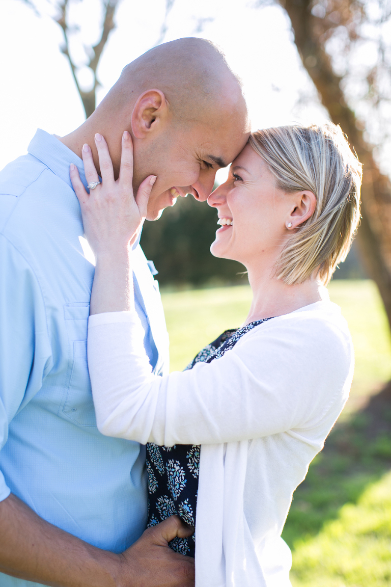 dairy barn engagement photos