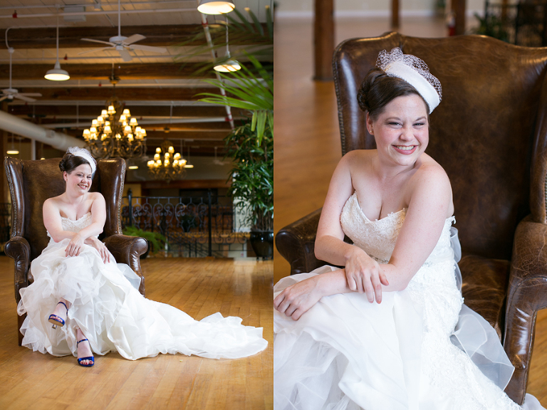 revolution mills greensboro bridal session