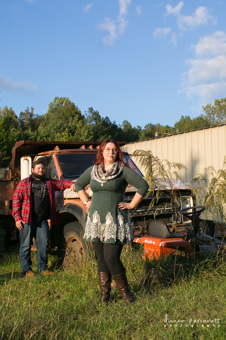 Durham NC engagement photos