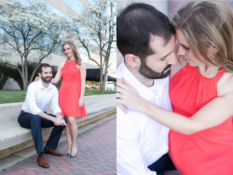 Asheville NC engagement photos