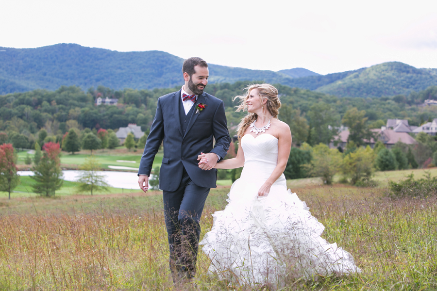 The cliffs at walnut cove wedding photos